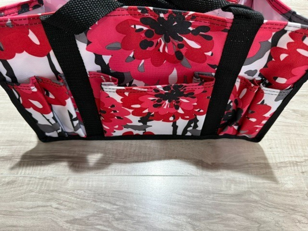 NEW Thirty-One Keep-It Caddy Bold Bloom Floral Tote
